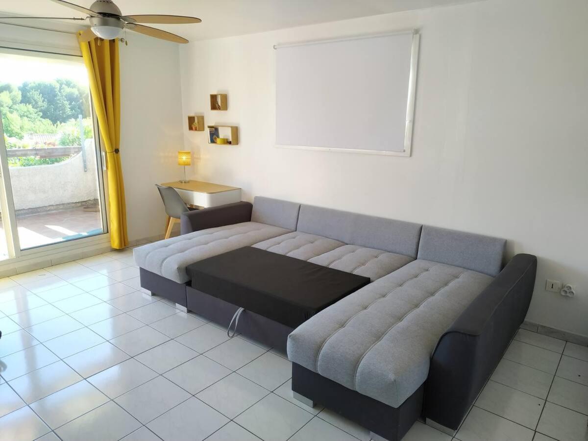 Appartement T3 Spacieux Avec Vue Sur L'Etang De Thau Au 1Er Etage D'Une Villa - Entree Independante Sete Bagian luar foto